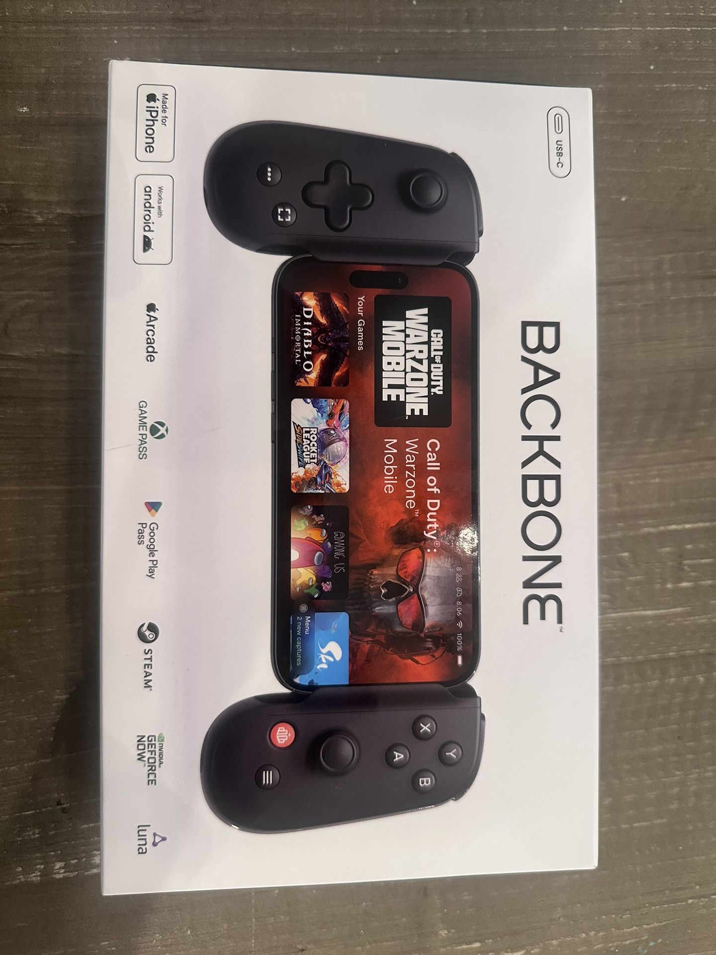 Backbone One (USB C) Mobile Gaming Controller – Like New