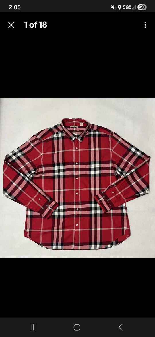 Burberry Drees Shirt