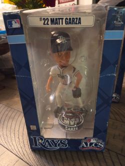 Matt Garza 2008 ALCS Limited & Numbered Tampa Bay Rays Bobblehead Bobble Head