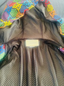 Gucci psychedelic print jacket