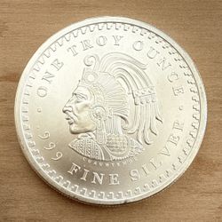 1 Oz Silver Round  | Aztec Calendar