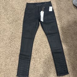 Black purple jeans size 29 brand new
