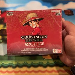 2025 One Piece OP-13 Carrying His Will Booster Box