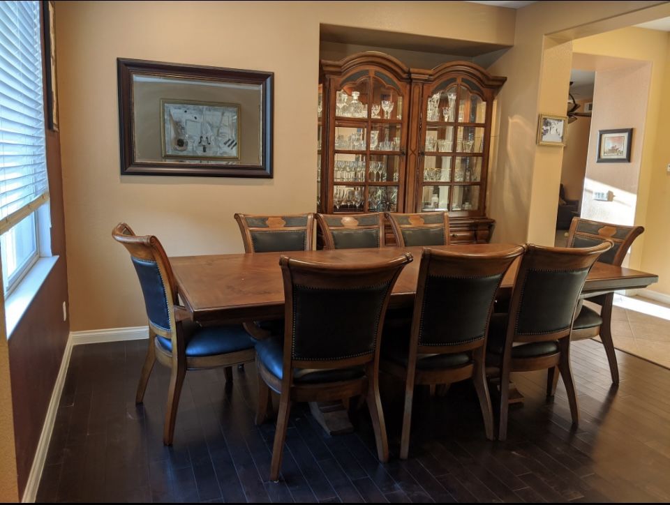 Ashley Furniture Dining Room Table Set And China Cabinet