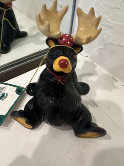 Big Sky Carvers Jeff Fleming BEARFOOTS BEARS "RUDY" BLACK BEAR 5" Figurine