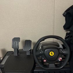 Gaming wheel everything works