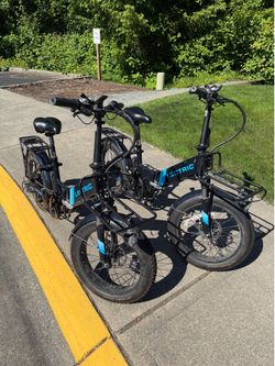 2 Electric Bikes