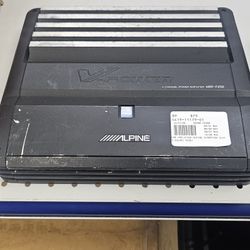 Alpine 4-Channel Car Amp. MRP-F250. ASK FOR RYAN. #4(contact info removed)9-01