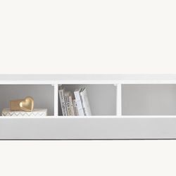 Restoration Hardware Shelf Toy Bin Organizer
