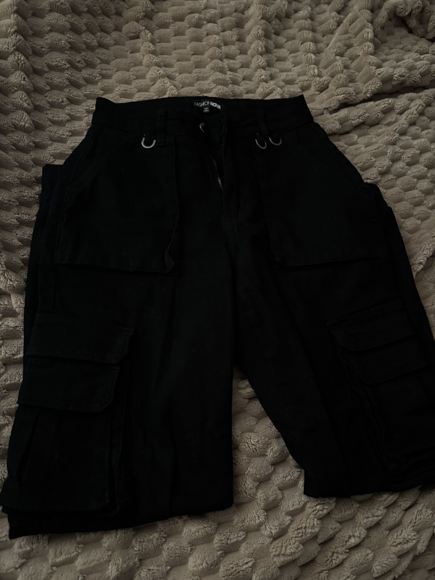 Fashion Nova Cargo Jeans 