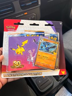 Pokémon 30th Celebration Tech Sticker Collection