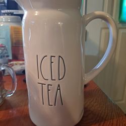 Rae Dunn Iced Tea Pitcher