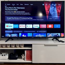 TCL 50" Class 4-Series 4K UHD HDR LED Smart Android TV 