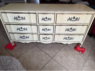 Dixie Vintage French Provincial Dresser with Mirror
