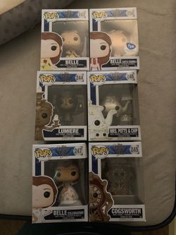 POP VINYL BEAUTY AND THE BEAST LIVE ACTION COLLECTION