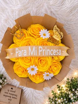 Rosas amarillas ramo margaritas rose bouquet daisies room decor