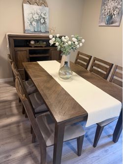 Dinning set and buffet set