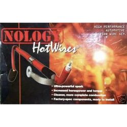 NOLOGY HOTWIRES HOT RED SPARK PLUG WIRES SET 93-01 ACURA INTEGRA GSR & TYPE R