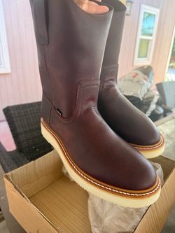 Leather Lace-Up Ankle Boot all size