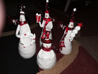 Christmas snowmen decoration