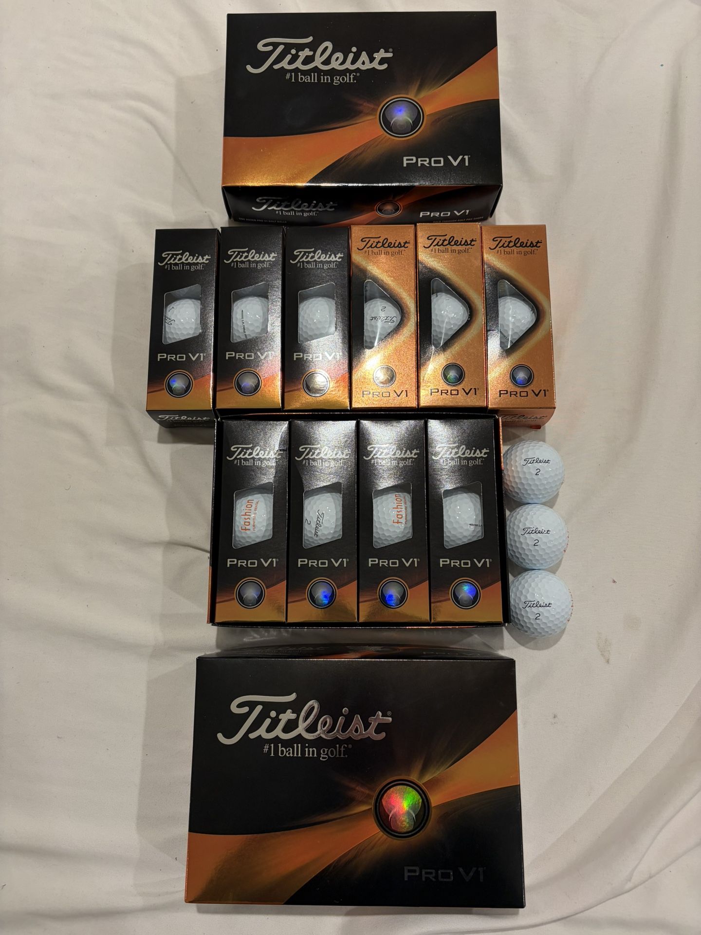 Brand New Titleist Pro V1 Golf Balls