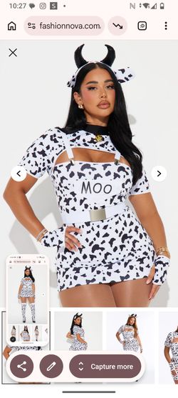 Fashion Nova Cow Queen plus size