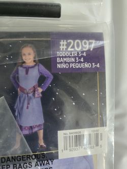 Asha Wish Movie Costume (Toddler) / Disfraz Asha PelÃcula Wish (Niño)