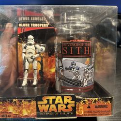 Star Wars Revenge Of The Sith Collectible Cup And Figure
