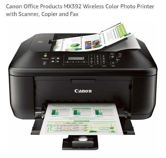 Cannon Copy/Fax/Print Wireless With Cords And USB