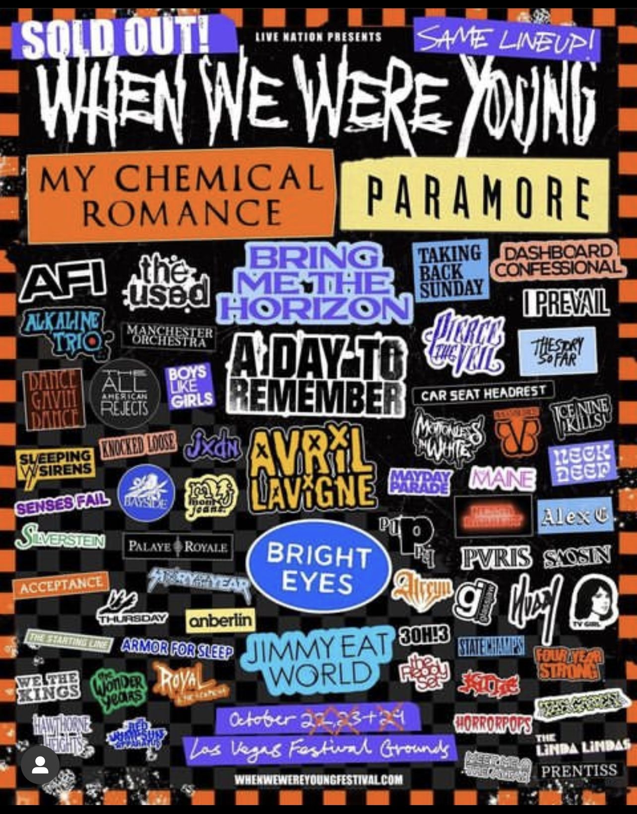 When We Were Young Tickets