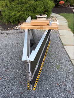 Wheelchair Access Ramp w/ Doorway Threshold Plates