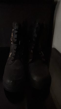 Military boots