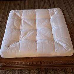 Woven Coffee Table with Cushion