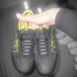 Tenis Indusyriales Con Punta De Metal Size 8 Hombre