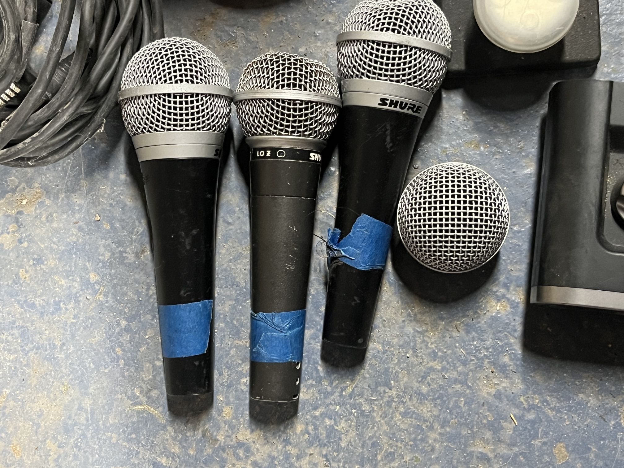 Shure SM58 Handheld Cardioid Dynamic Microphone-$45Each