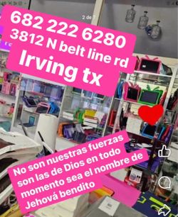3812 N belt line rd Irving tx atendiendo serca del moll de Irving