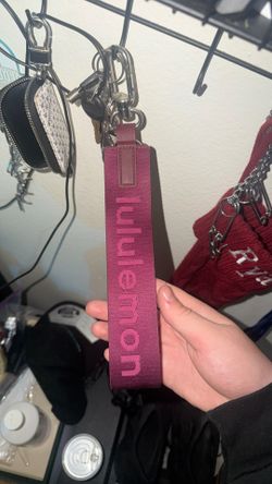 Lululemon keychain