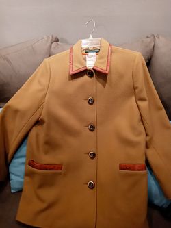 New Harve Benard by Benard Holtzman Wool Coat