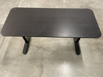 IKEA Bekant Adjustable Height Home Office Desk