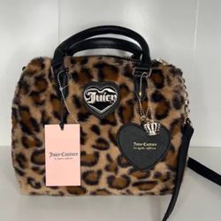 Juicy Couture Leopard Satchel