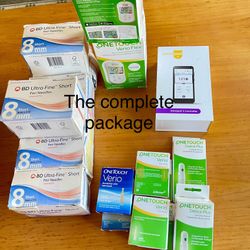 DIABETIC Supplies- see pictures  thanks