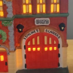 Dept 56 Heritage Village Collection Presents:The Red Brick Fire Station! 