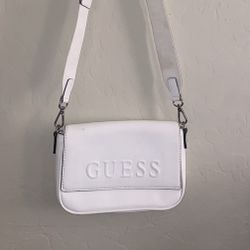 GUESS White Cross body Handbag 