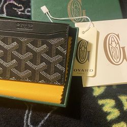 Black Goyard Wallet