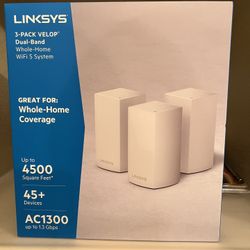 Linksys 3 Pack Velop WiFi Mesh Router