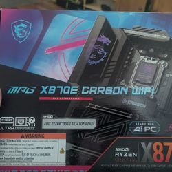 Mag X870E Carbon