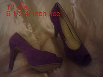 Purple heels