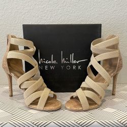 Nicole Miller Melie Strappy Heel size 8.5