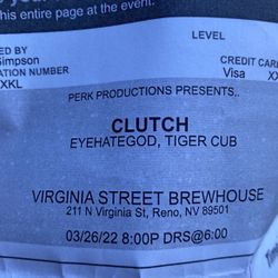 Clutch Tickets