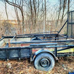 5x8 Utility Trailer w/ Ramp Gate – Ready to Work